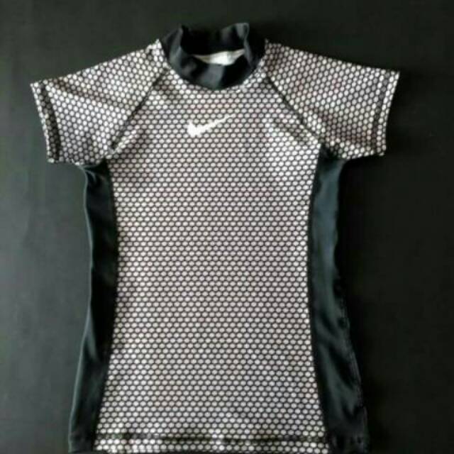 SXB Baju Pendek Logo Nike Print Compression