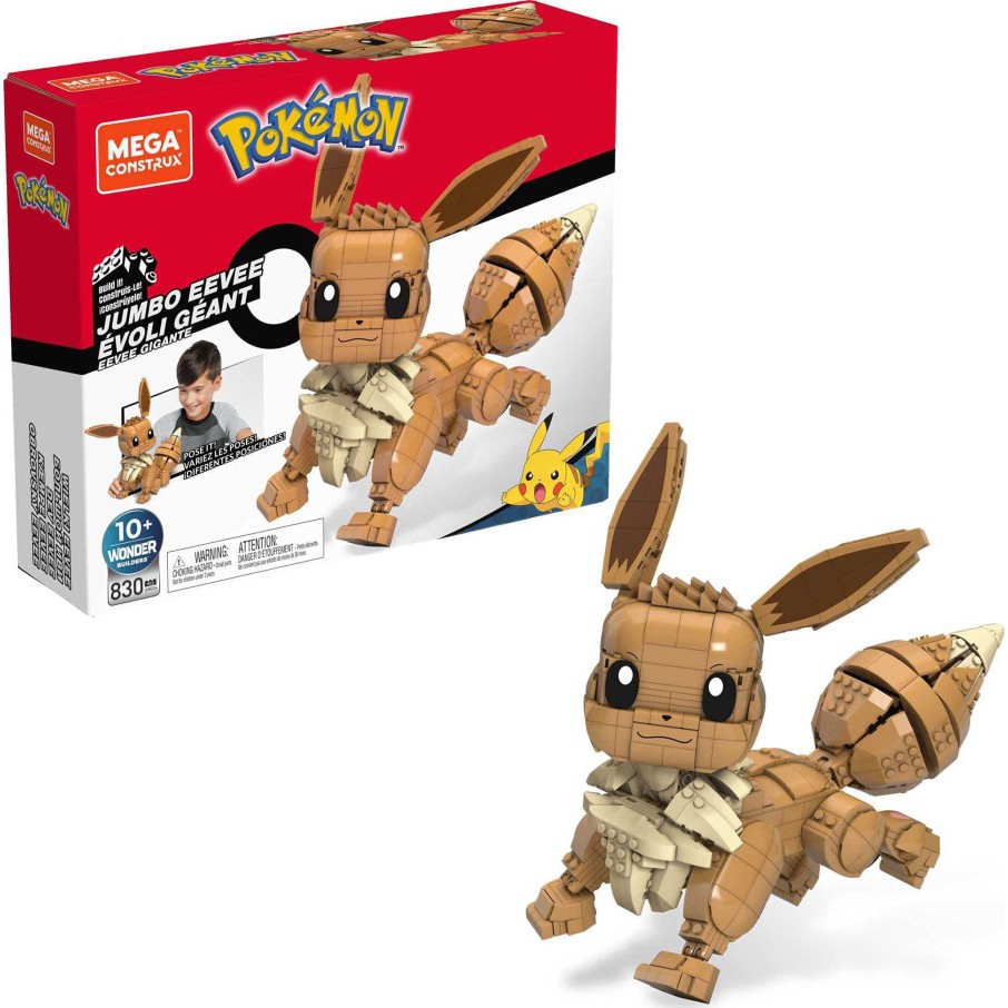 Jual Mega Construx Pokemon Jumbo Eevee 