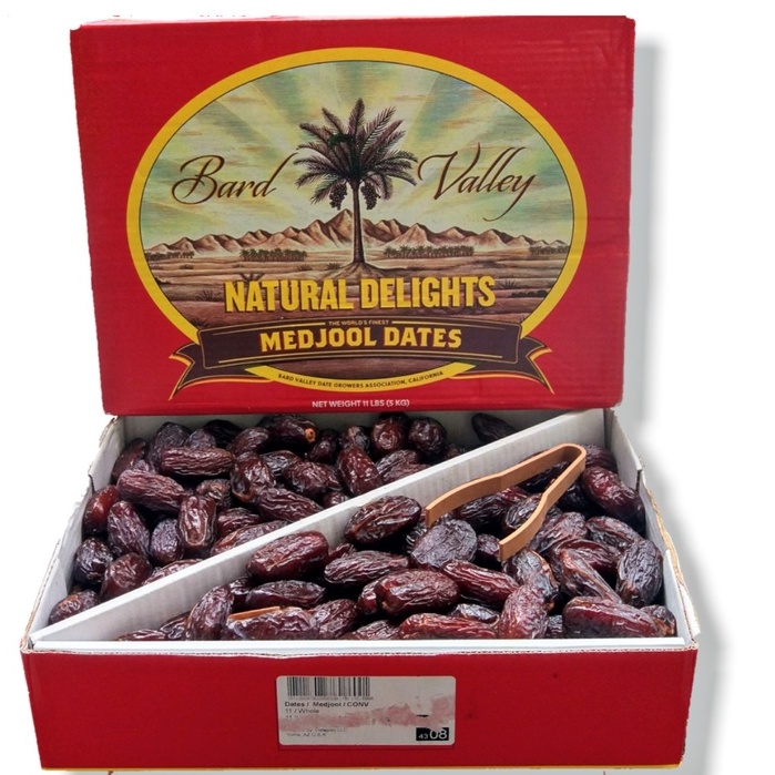 

Kurma Medjool California Natural Delighats 5 Kg/ kurma Medjool natural original premium / Elshanum