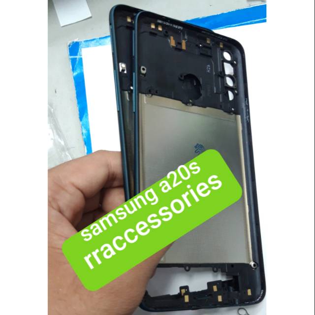 Bezel/tutup mesin samsung galaxy a20s original