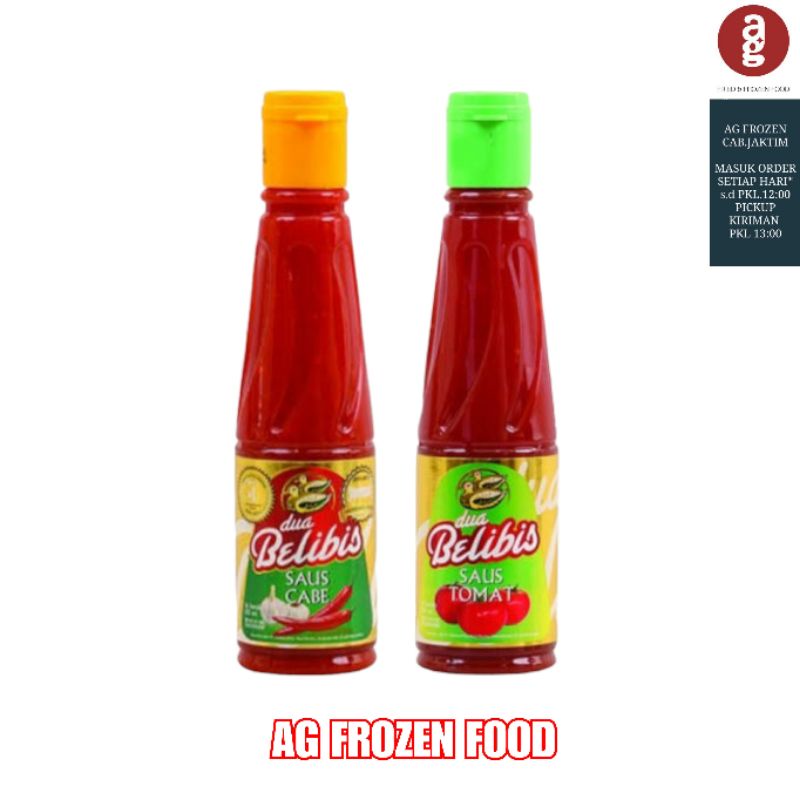 

Belibis Saus Sambal & Tomat Botol 135 ml