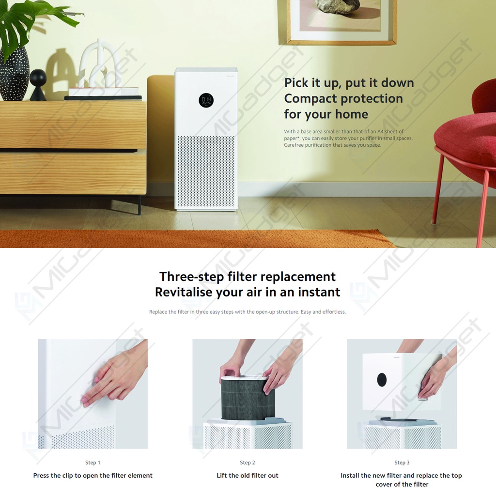 Xiaomi Smart Air Purifier 4 Lite - Penjernih Udara - Garansi Resmi