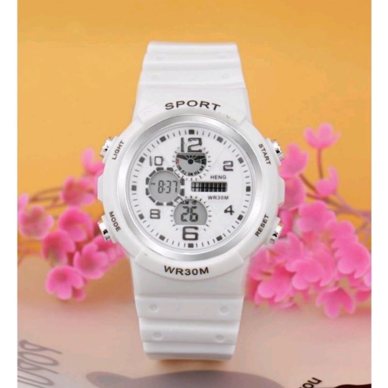 JAM TANGAN RUBBER DIGITAL IMPOR GROSIR MURAH KARET MODEL BABY G