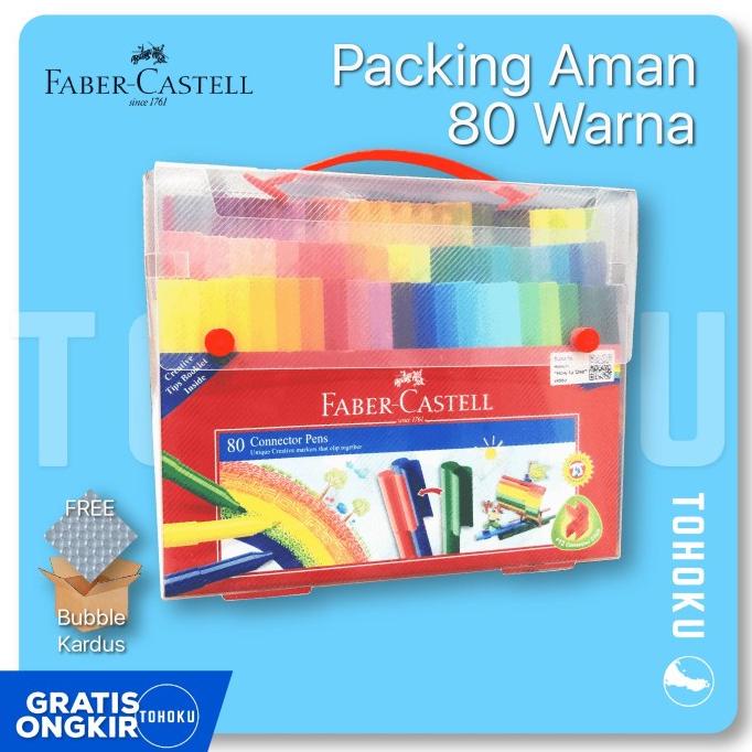 

Spidol 80 Warna - Faber Castell Connector Pen 80