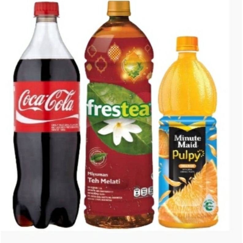 

Paket Cola-cola, Frestea Jasmine, Pulpy Orange