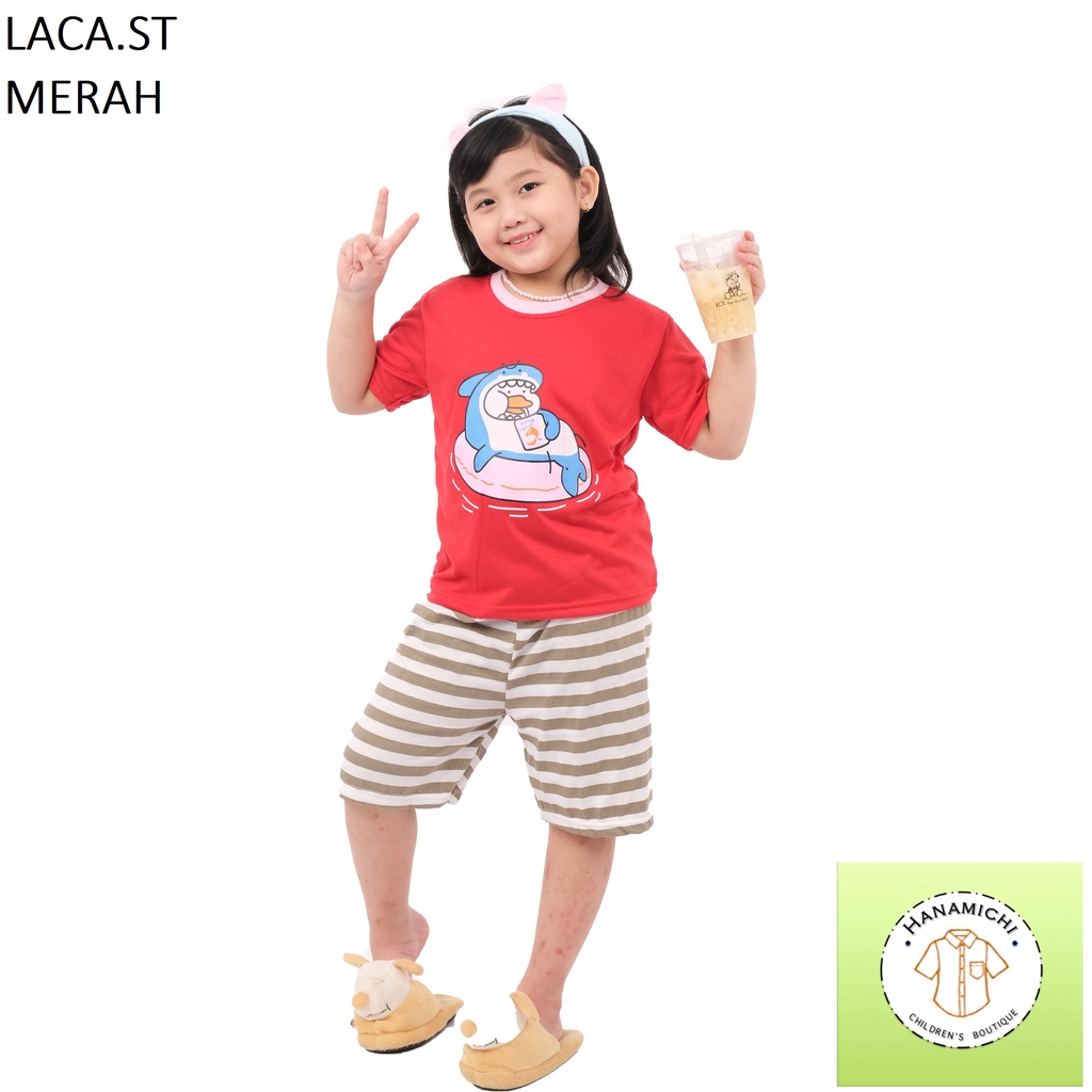 Hanamichi LACA.ST Setelan Anak Lengan Pendek