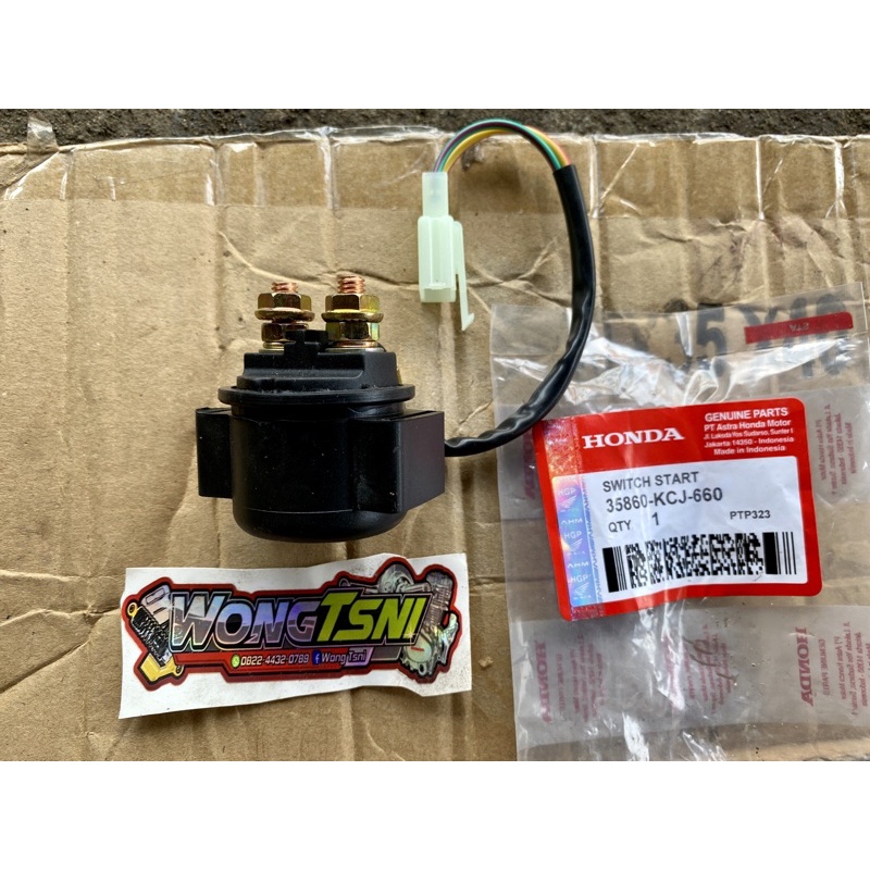 bendik switch starter stater megapro tiger mp tirev ori baru HONDA