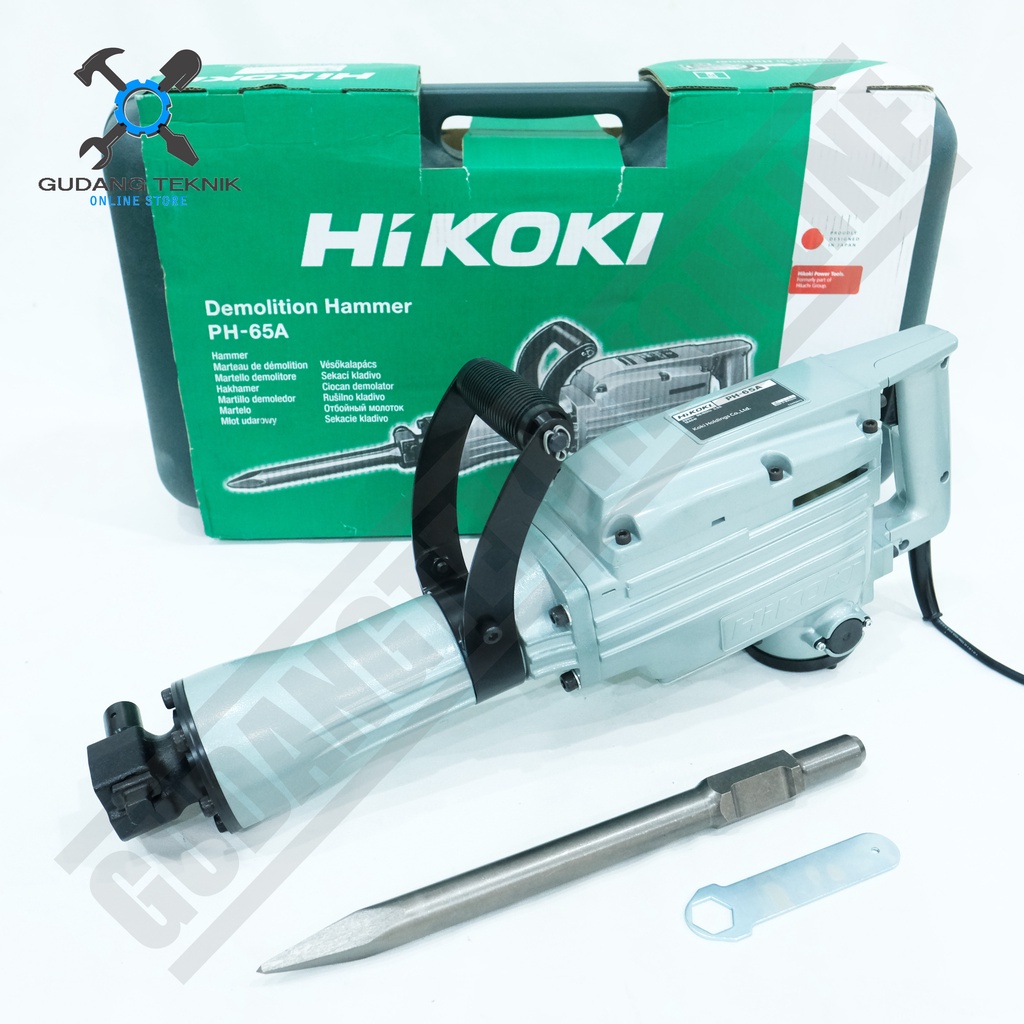 Demolition Jack Hammer HITACHI PH65A / Mesin Bobok Listrik Tembok Beton HIKOKI PH 65A