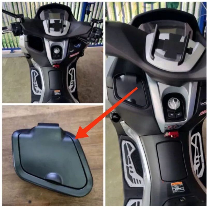 TUTUP LACI NMAX NEW 2020 2021 2022 COVER LACI NMAX NEW COVER TUTUP BAGASI SAKU LACI NMAX NEW ANTSHOOP