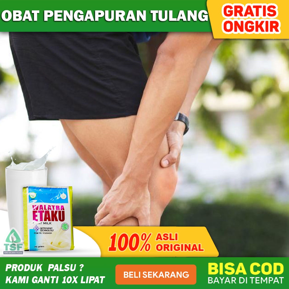 

Obat Pengapuran Tulang, Tulang Keropos, Tulang Osteoporosis - Susu Kambing Etawa Walatra Etaku Asli