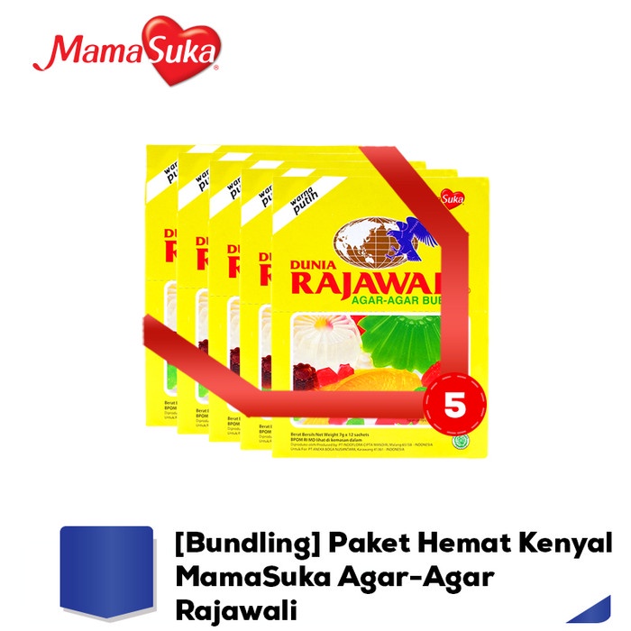 

Ds2011Z Bundling Paket Hemat Kenyal Mamasuka Agar-Agar Rajawali - 5 Pcs - Hijau Xz20X1Z11