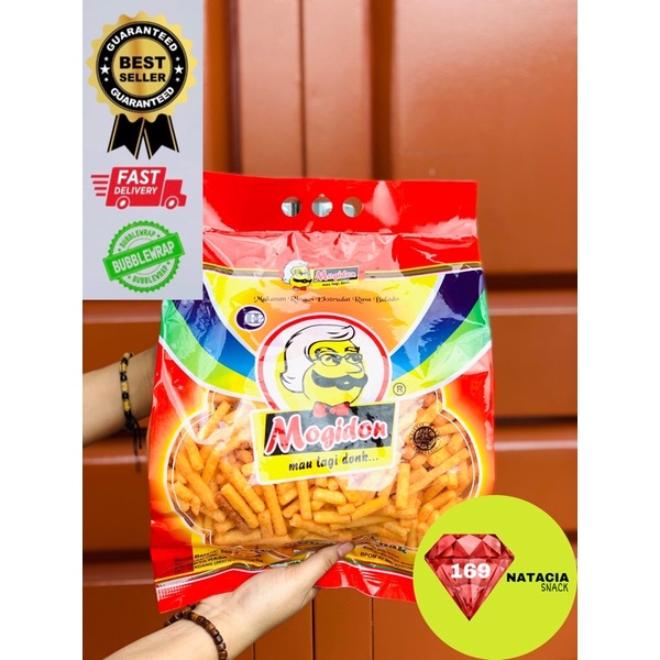 

[PACK] [500 GR] MOGIDON STIK BALADO MOGIDON STIK PEDAS ENAK GURIH ASIN CEMILAN MEDAN NATACIASNACK NATACIA SNACK MEDAN