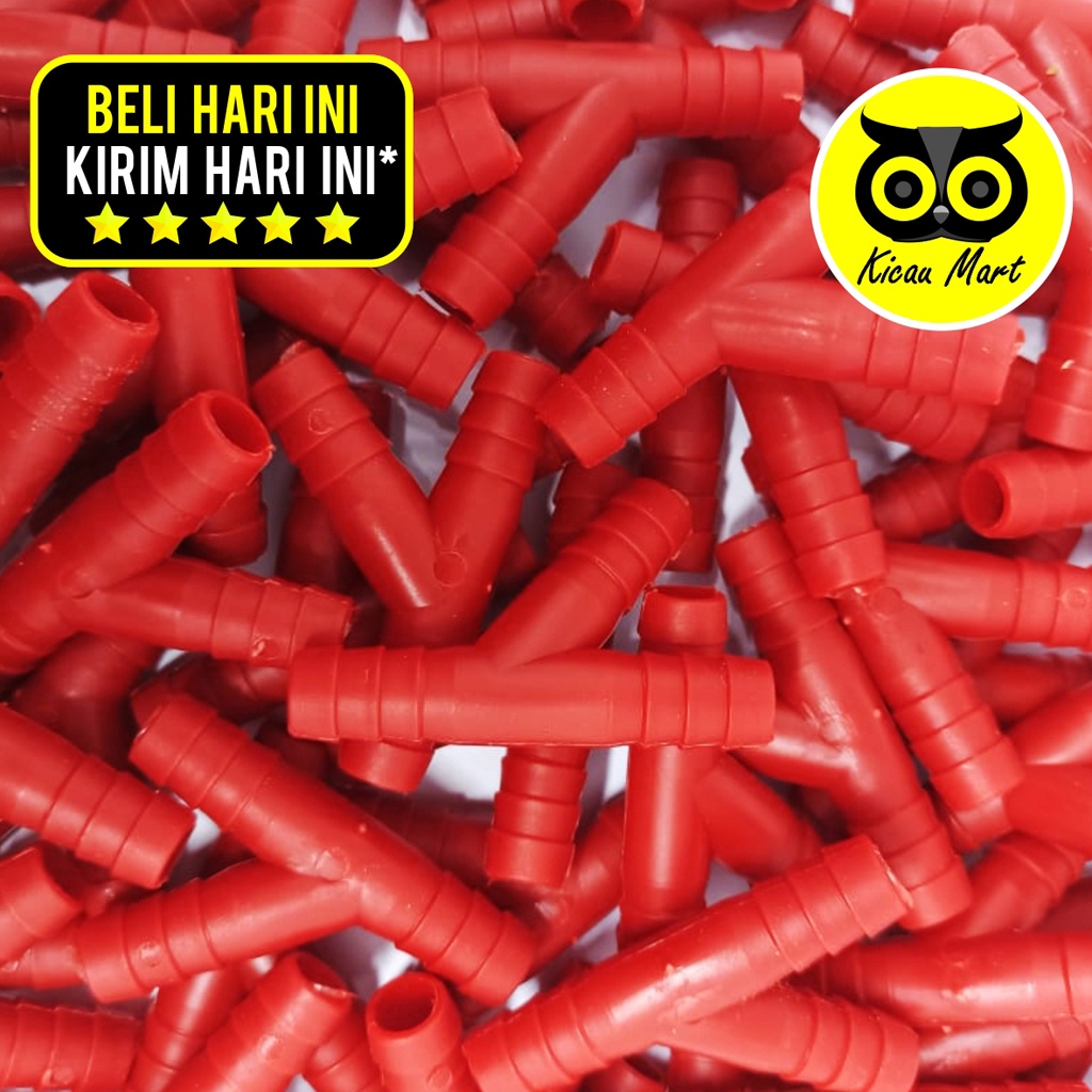 TEE TUBE T TE IMPORT KONEKTOR SAMBUNGAN SELANG AIR NIPPLE PUYUH NIPEL NIPPLE NIPPEL NIPLE NEPEL CNPL