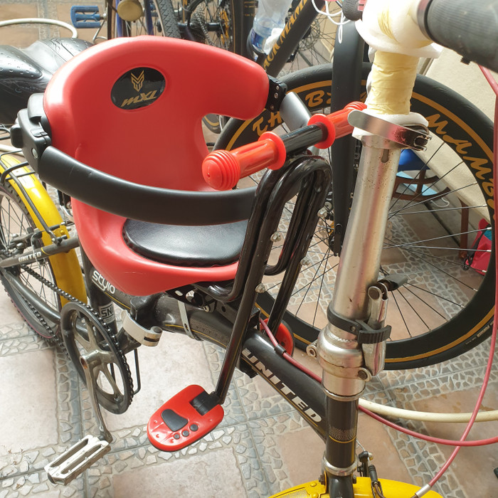 BONCENGAN SEPEDA ANAK DEPAN MERK MXL - HIJAU