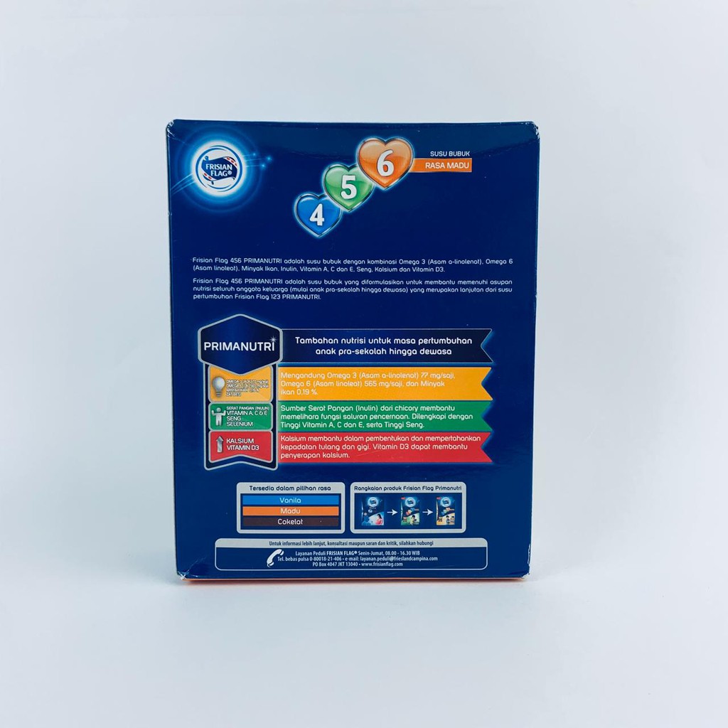 SUSU FRISIAN FLAG 123 &amp; 456 RASA MADU