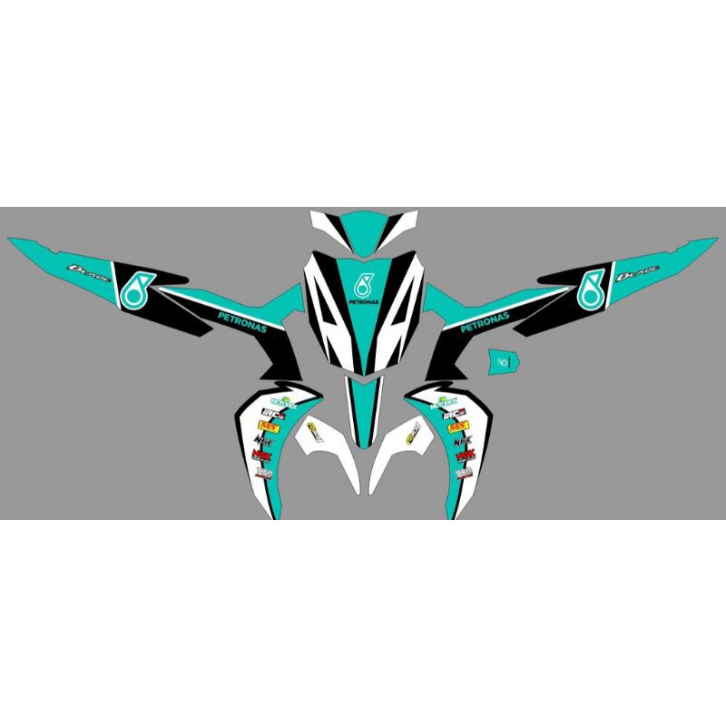 Decal Sticker Honda Blade 125 New Full Body
