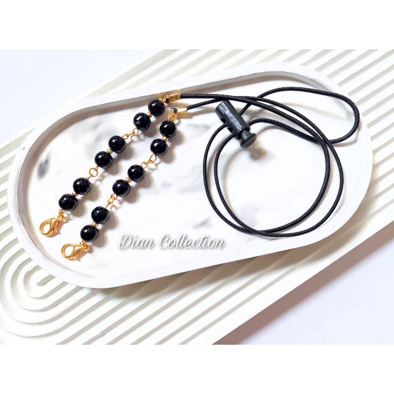 STRAP MASKER 2IN1/STRAP MASKER/TALI MASKER/KONEKTOR MASKER 2IN1/KALUNG MASKER MUTIARA/KALUNG MASKER