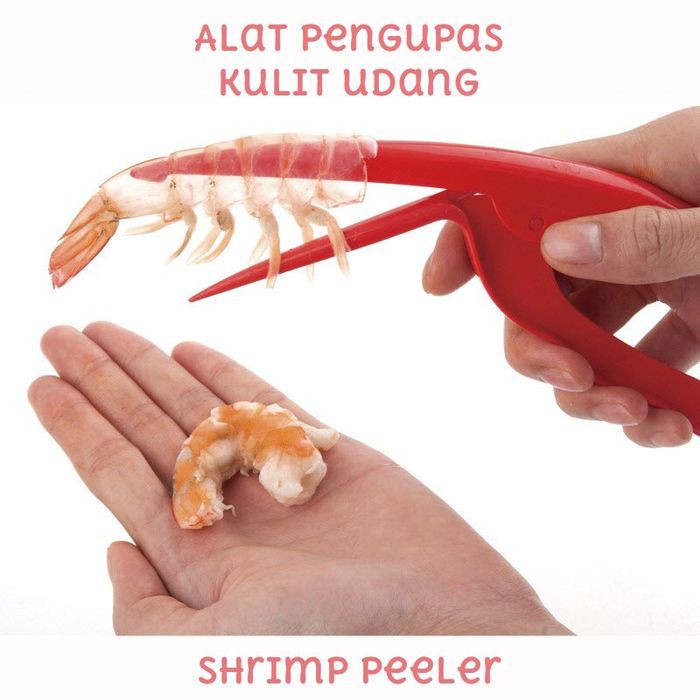 Alat Pengupas Kulit Udang Kupas Cangkang Peeler Shrimp shell tiger Prawn kitchen tools dapur modern