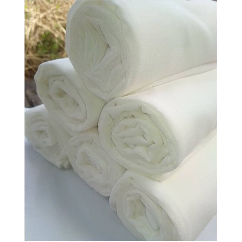 (200cmx75cm) Jilbab pashmina jumbo diamond premium / pashmina syari diamond / jilbab cantik panjang-Broken white