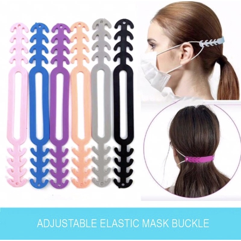 Connector Strap Masker Pengait Tali Hijab Pengikat Hook Earloop