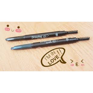 ETUDE HOUSE Pensil Alis Putar 2 in 1 / Drawing Eye Brow / Original Etude House