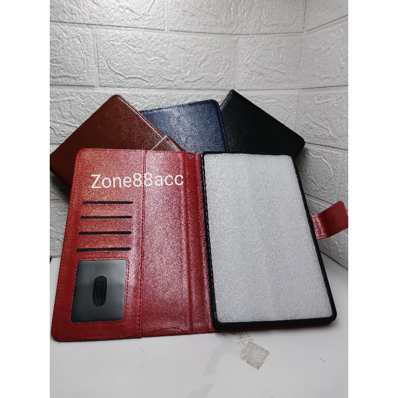 Ipad Mini 1 2 3 Mini 1 Mini 2 Mini 3 Leather Case Flip Book Buku Cover Softcase Folio Cover Casing Sarung Dompet Wallet Kulit Diary