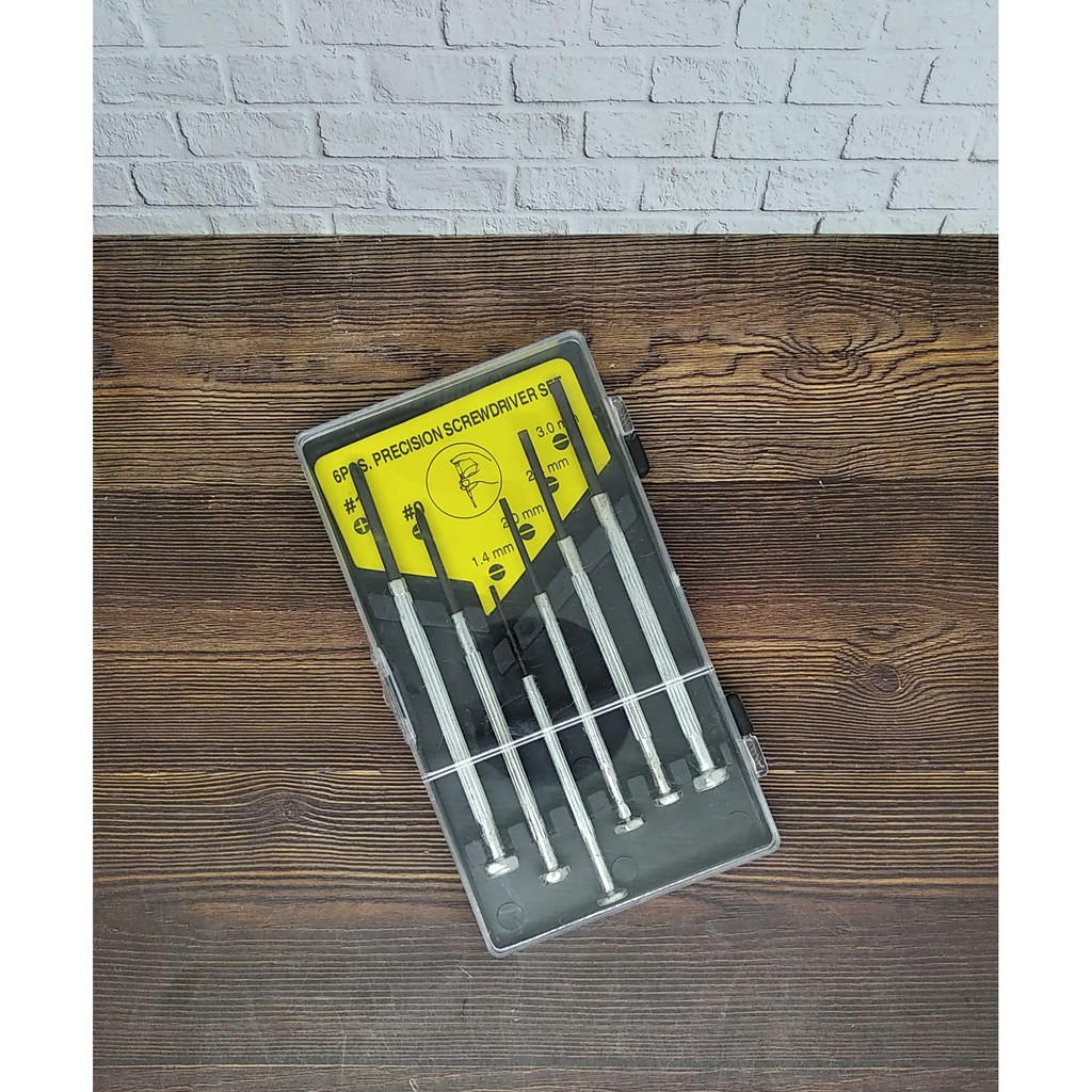 OBENG MINI PRESISI 4 SET OBENG KECIL ELECTRONIC