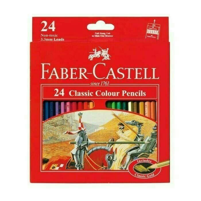 

Terlaris Pensil Warna 24 Warna Faber Castell Classic Color Promo