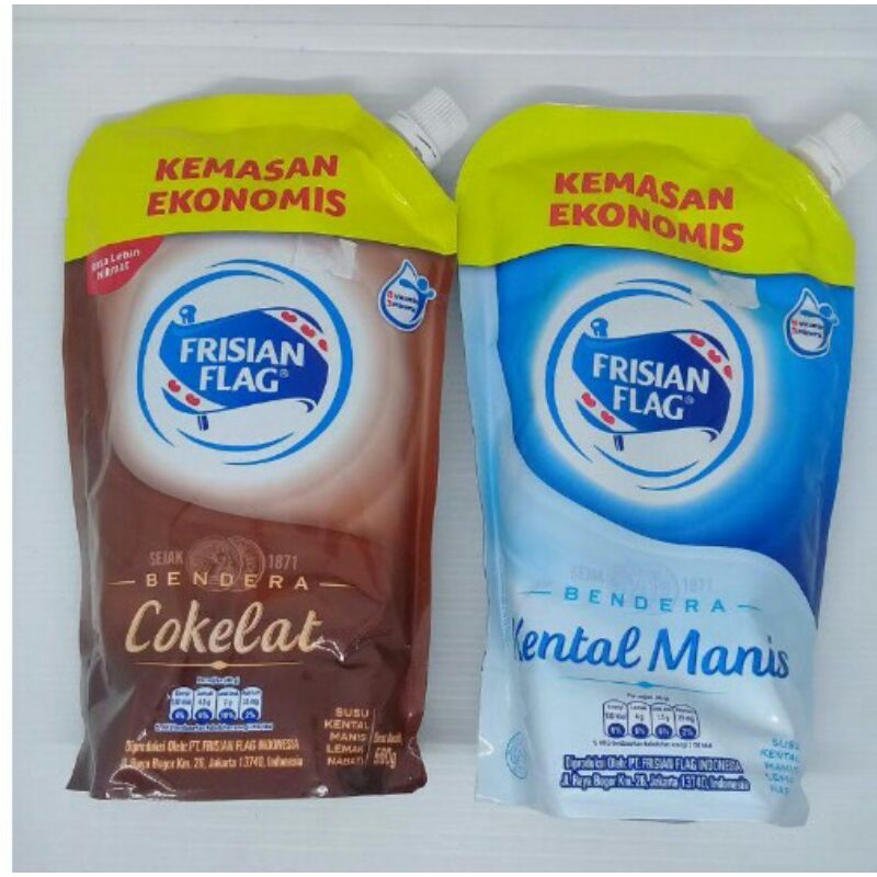 

Frisian Flag susu 545g susu coklat susu putih