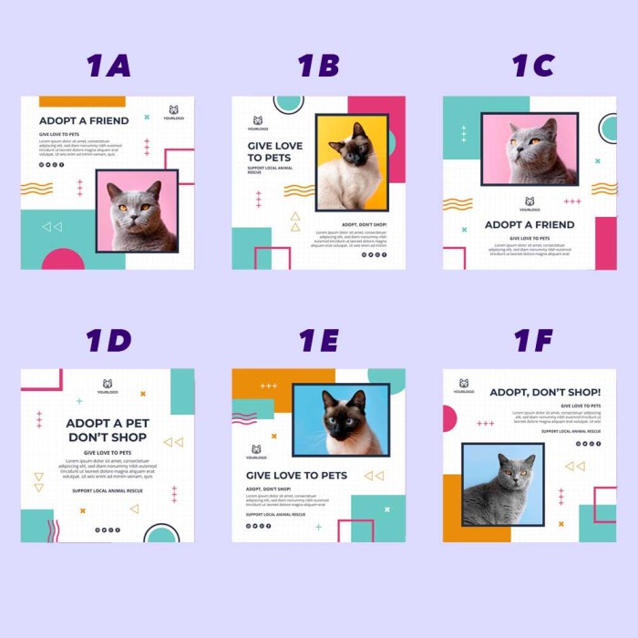 Jasa Edit Template Konten Instagram Square - 1A