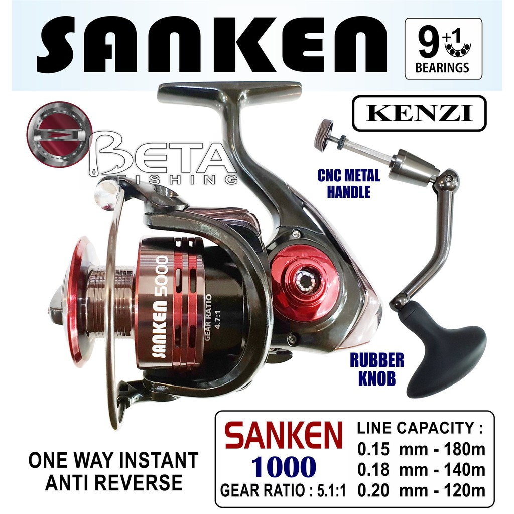 REEL KENZI SANKEN 1000