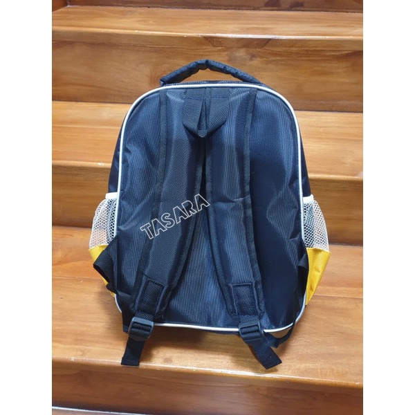 Ransel SD TK Anak Laki 3D Led Timbul Spiderman / Superman / Captain America / Batman