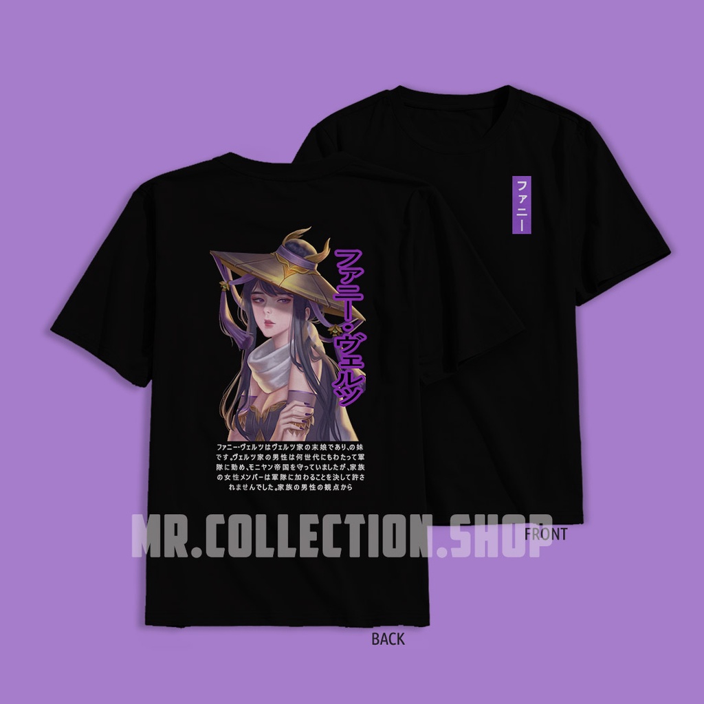 Kaos mobile legend fanny / baju keren mobile legend fanny