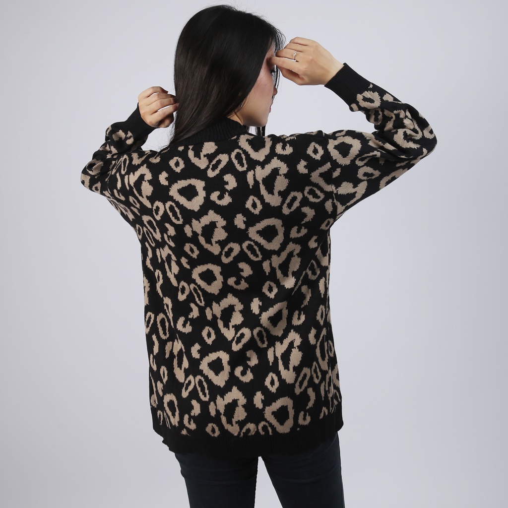 Cardigan Motif Ceetah | Cardigan Unisex