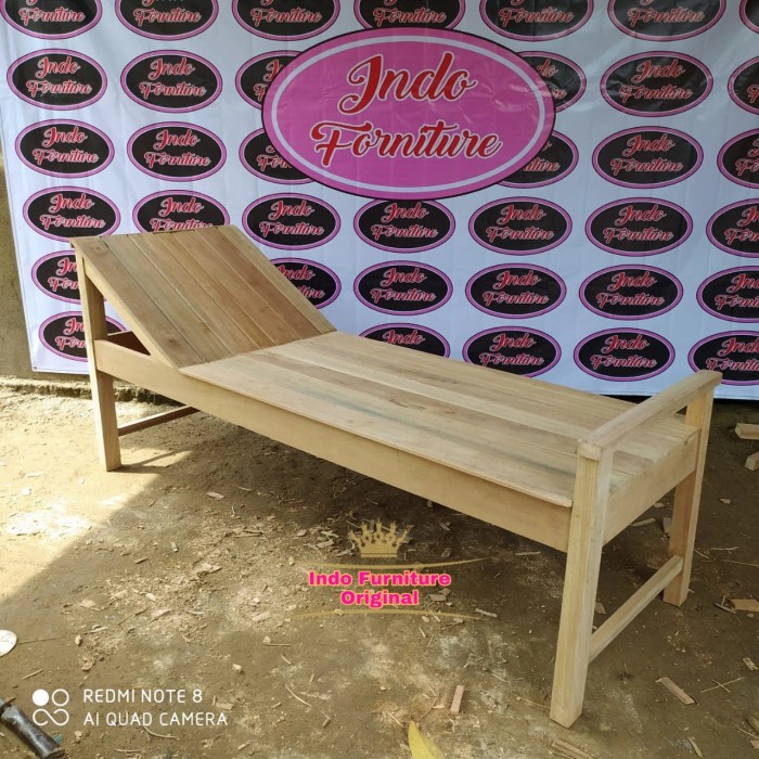 Kursi pantai panjang - kursi kolam renang kursi santai murah