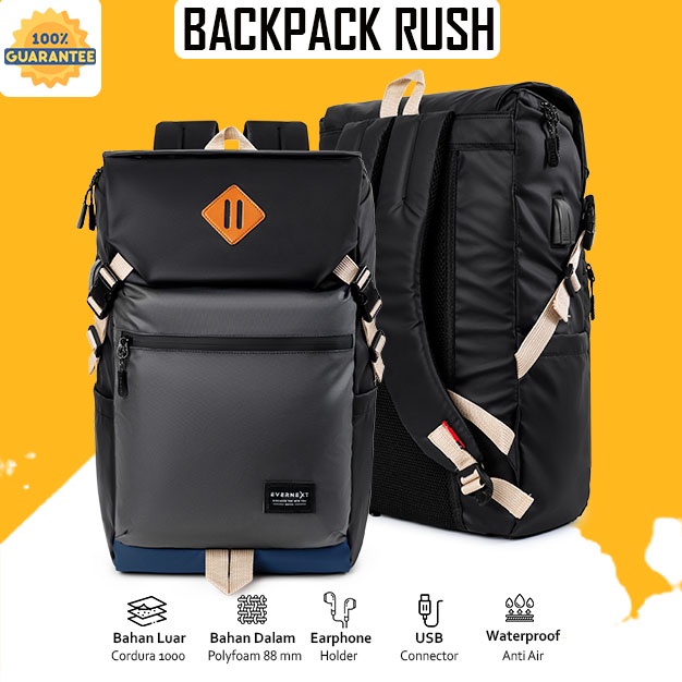 Tas Backpack Ransel Sekolah Kuliah Anak Dewasa Pria Wanita Waterproof Anti Air Back Pack Tas Ransel Outdoor Punggung Travel Hiking Anti Air Waterprof Keren Pria Cewek Cowok