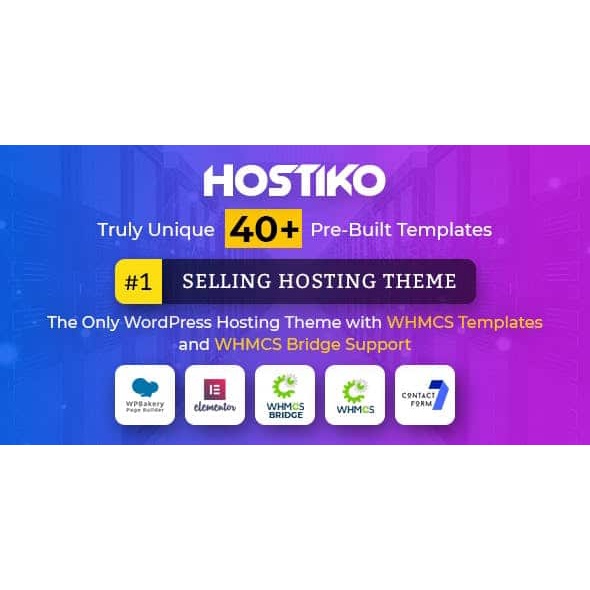 Hostiko WordPress WHMCS Hosting Theme