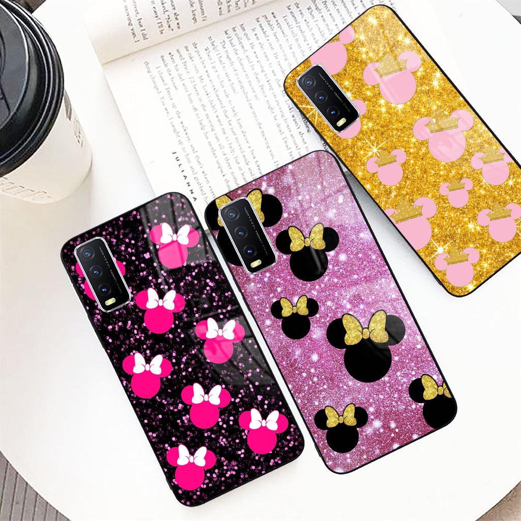 (V38) SoftCase Glossy Vivo Y12S Y20 Y20i Y20s Casing Hp Glitter