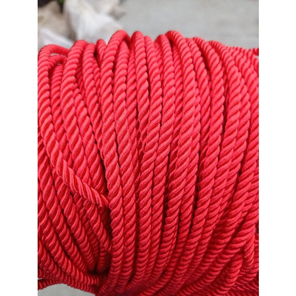 1 YARD -  5 MM TALI KUR WARNA / TALI KUR TAMBANG 5MM