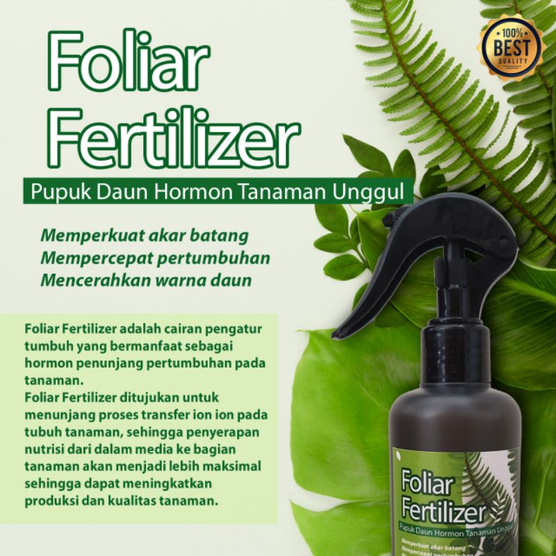 Pupuk Daun cair prebiotik semua jenis tanaman