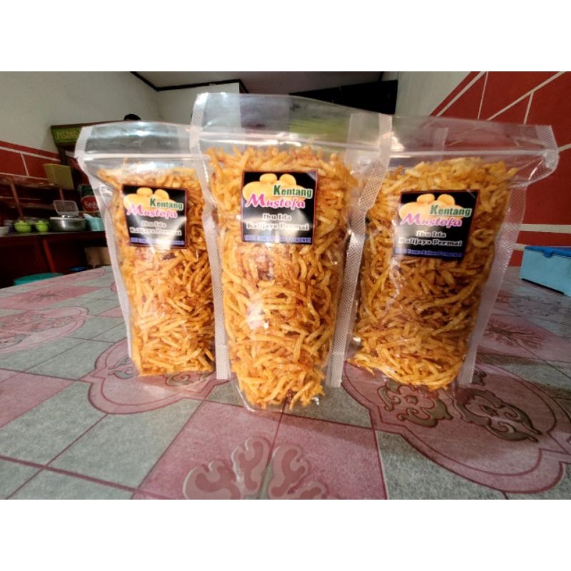 Kentang Mustofa Balado plus kacang tanah Khas Boyolali 120gr kemasan pouch