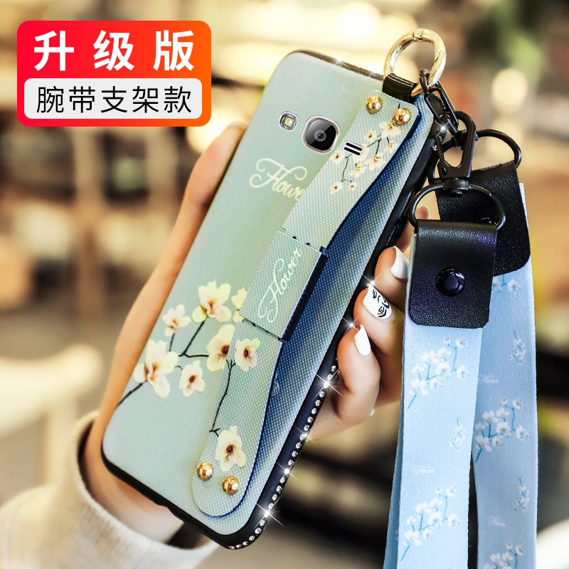 Samsung Galaxy J2 Core J7 J5 On5 On7 2016 Case Broken Flowers Silicon