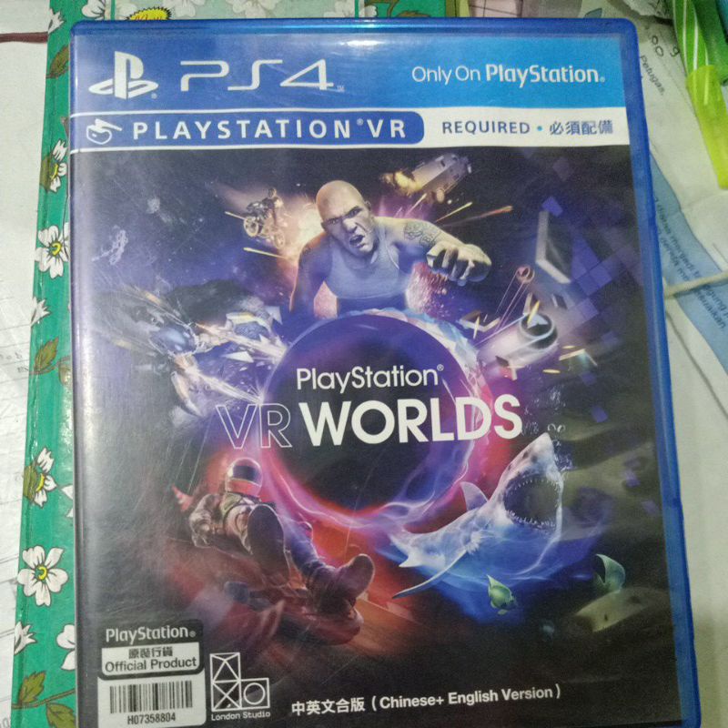 Kaset PS4 vr worlds