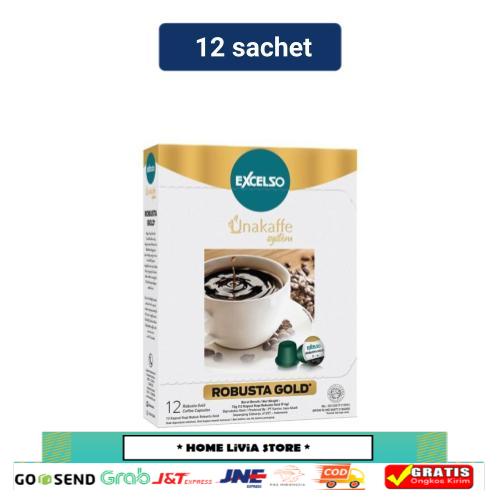 

Excelso Kopi Unakaffee Robusta Gold 12 x 6gr