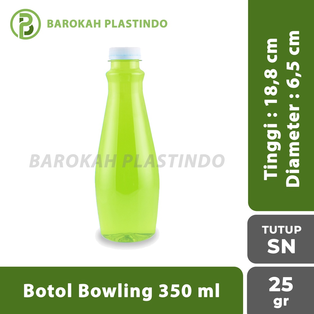 Botol Bowling 350 ml / Botol Plastik 350 ml / Botol Plastik Murah / Botol 350 ml