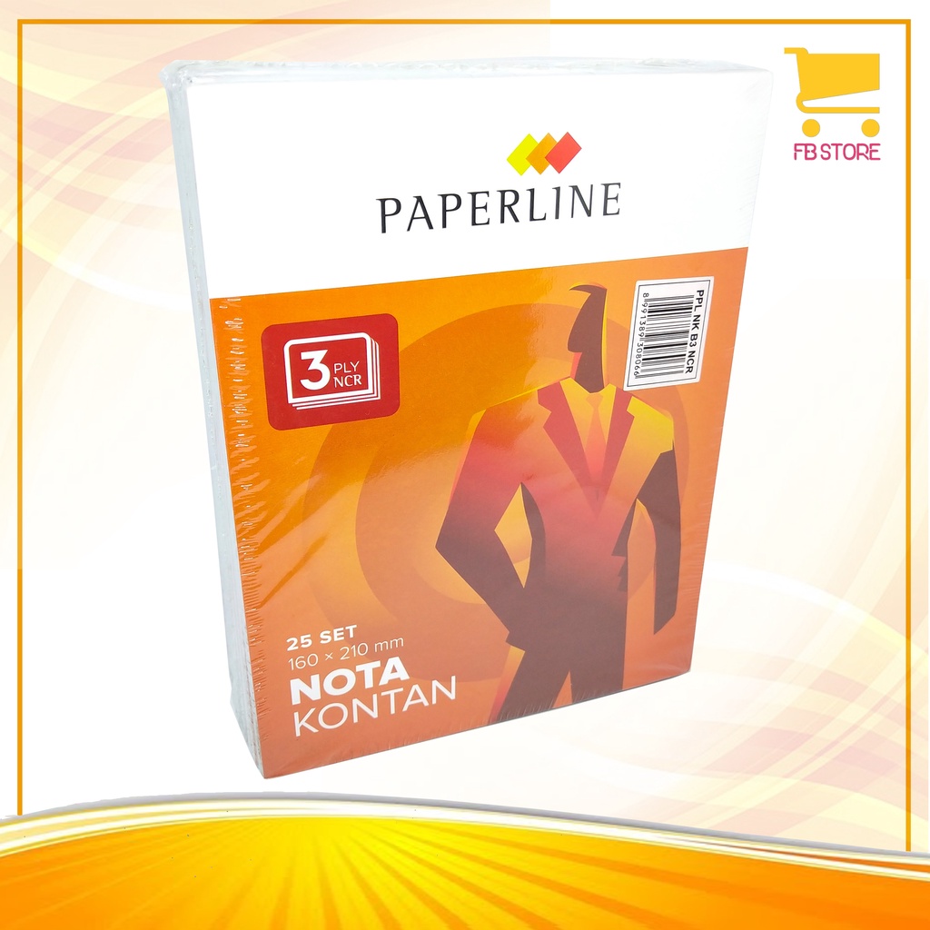 

Nota Kontan Paperline NCR 3 Ply Besar 160 x 210mm Per Pak (10 Pcs)