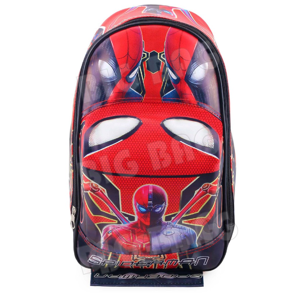 Tas Ransel Anak Laki Laki Karakter - SPIDERMAN - Bentuk Mobil - Tas Ransel Sekolah Anak TK Tas Mobil