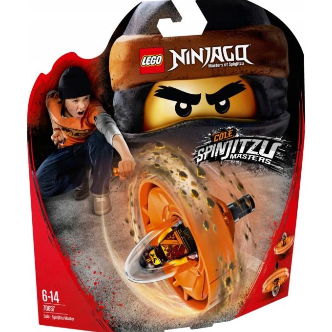 jual LEGO Ninjago, Cole - Spinjitzu Master (70637)