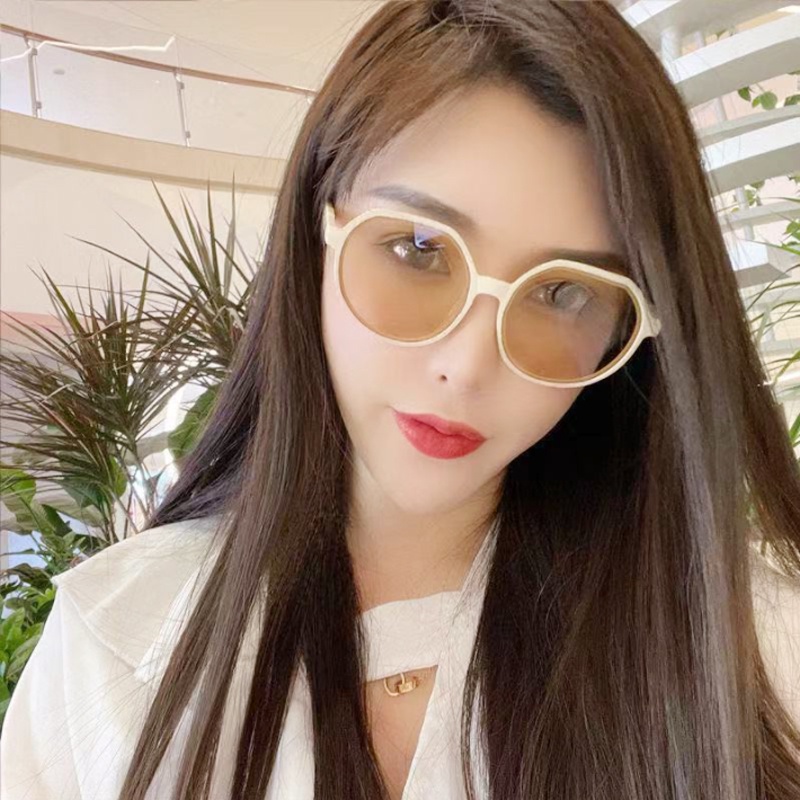 Korean Retro Kacamata Hitam Anti-Uv Wanita Elegan Fashion Style Aksesoris Mode totall