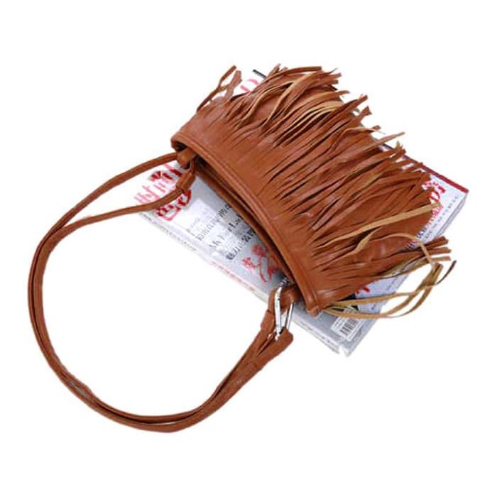 LMX tas rumbai korea BTA019   Putih